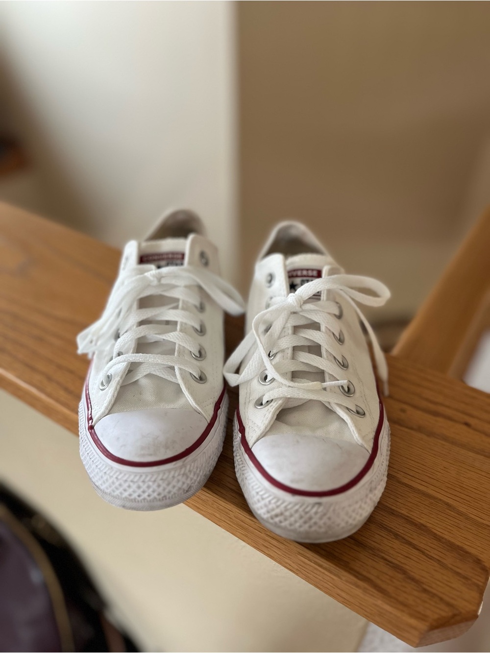 Converse Chuck Taylor All Star Low-Top Sneakers White Size 7.5